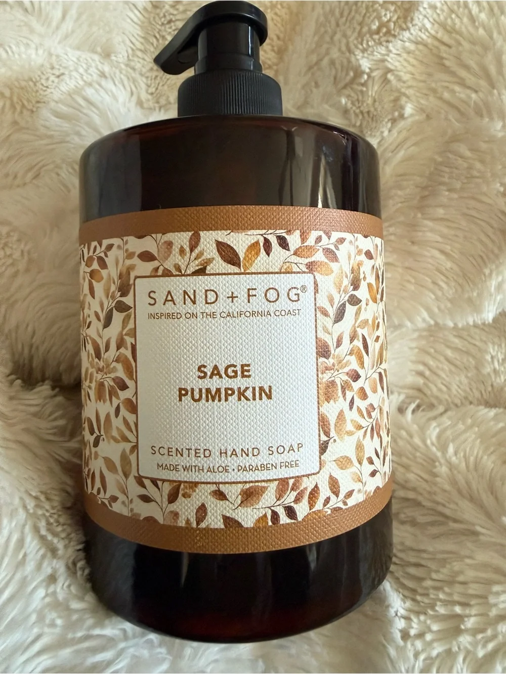 Sand & Fog-Sage Pumpkin Scented Hand Soap